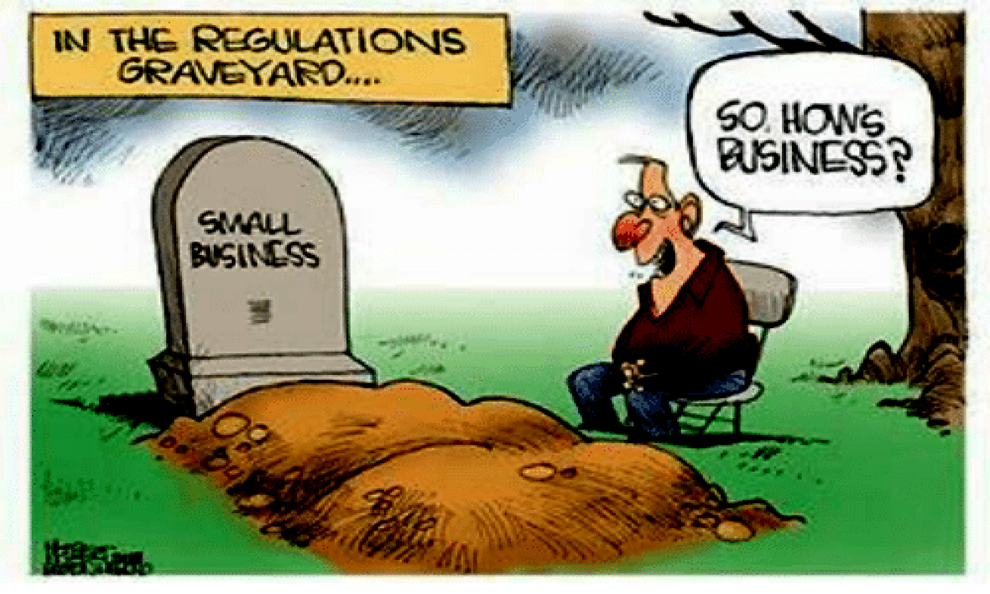 About 29 Days Campaign Small Business Cemetry